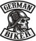 Spaß Kostet Aufkleber Patch German Biker (Wetterfest)