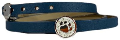 DUR Damen Lederarmband mit SandelementLucky Dog aus 925er Silber A1650.LUCKYDOG, MotivLucky Dog - Hundepfote
