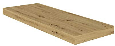 DEINE TANTE EMMA 0521_60 AST Eiche Nb. Wandboard Steckboard Hängeregal Wandregal 60 cm breit