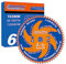 LSHUZIYU, 165mm 60T, Thin Kerf 1.6mm. Centre hole 20mm with 15.88mm Washer. Wood Cutting Circular Saw Blade, For Cordless Saw.