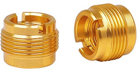 CRGANGZY 2 pièces 3/8 à 5/8 micro vis clip adaptateur connecteur microphone support de montage