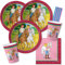 dh-konzept/spielum 44-teiliges Party-Set - Bibi und Tina - Teller Becher Servietten Trinkhalme für 8 Kinder