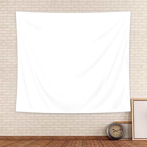SVBright Abstrakter Blumenstoff-Wandbehang, 140x130 cm, Blau und Rosa, Vintage-Blumenmuster, ästhetisch, Pastell, dänische Trippy Warp Plaid psychedelische Mädchen, Schlafzimmer, Wohnheim