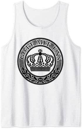 Preußische Gürtelschnalle T-Shirt Gott Mit Uns Deutschland Tee Tank Top