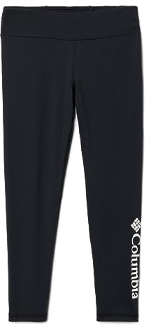 Columbia Youth Girls Hike Legging, Black, Large