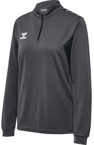 hummel Women's Hmlauthentic Half Zip Sweat Woman Sweatshirt (pack of 1)