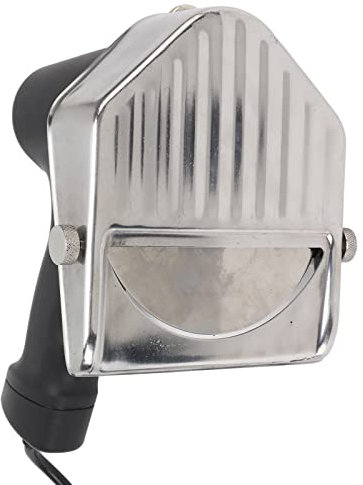 Fockety Elektrisches Schawarma-Dönermesser, 80 W, Professioneller Edelstahl, Kommerzieller Türkischer Kebab-Schneider, Dickeneinstellung, Schawarma-Messer Zum Schneiden von Schawarma-Döner