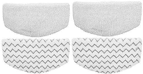 Donkivvy Mikrofaser-Wischpads für Bissell für Powerfresh 1940 1806 1544 1440 2075A 2685A Dampfmopp, waschbare Wischtuch-Pads, Ersatzteil #5938 & 203-2633, 4 Stück