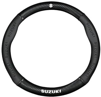 TONGUC Auto Lenkradbezug, für Suzuki Ignis Vitara Grand Vitara 38cm / 15'' Atmungsaktive Anti Rutsch Autozubehör Innenraum,A-Type O