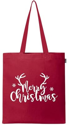 Ecoright Borsa in tela estetica per donne, borsa riutilizzabile in cotone per la spesa, la spiaggia e per l'uso quotidiano