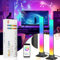 CANMEIJIA RGB Light Bars, LED Light Bars 2PCS 30CM 16 Million Colors,APP Control and Voice Control,Timer,Scene and Music Modes,Smart Light Bar for Gaming PC Bedroom Accessories Computer Case,Party