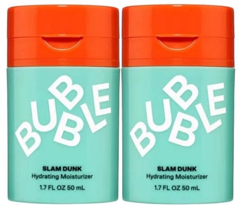 2xBubble slam dunk moisturizer 50ml skincare moisturiser, bubble moisturiser