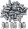 Visxcnu 30 PCS M5 boccole filettate per Legno Viti de Acero al carbono Hexagonal de accionamiento de tuercas de inserción roscadas para bussole per Legno Inserto Filettato Esagonale