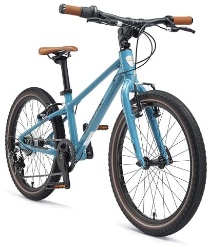 BIKESTAR Leichtgewicht 8 kg Kinder Fahrrad Aluminium ab 6 Jahre | 20 Zoll 7 Gang Shimano | Blau