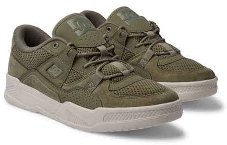 DC Shoes Construct - Leather Shoes for Men - Lederschuhe - Männer - 47 - Grün