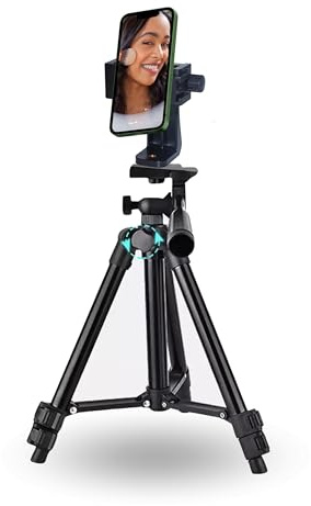 TronicXL 30-60cm Handy Stativ drehbar Smartphone Halterung Ständer Tripod Handy Foto Video höhenverstellbar Tisch Halter