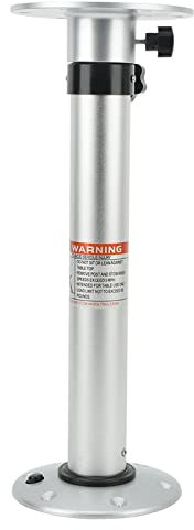 Sahgsa RV-Tischbein, Aluminiumlegierung, 490 Mm – 745 Mm, Tischsockel, Anhebbar, Klappbar, Höhenverstellbar, Basismontage, Ständerfuß für Boot, Yacht