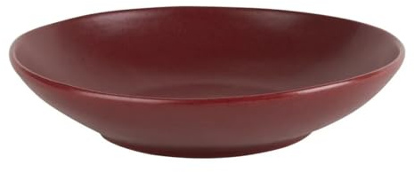 nisbets limited Olympia Build A Bowl Red Flat Bowl - 250x45mm (Box 4) | Built for heavy-duty commercial catering use, providing durable and stackable tableware solutions for busy food service.