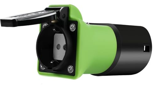 TKSE V2L Adapter für Kia EV 3.5KW 16A 220V Adapter von Fahrzeug au Last Typ 2 Zu Schuko V2L Adapter, Tragbares Typ 2 Entlader, Adapter Typ 2 Auf Schuko mit Kia Wasser und Staubdicht