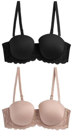 NEXT Damen Leicht wattierte Multifunktions-BHS, 2er-Pack