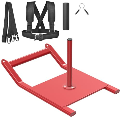 Kipika Weight Sled, Push-Pull Fitness Sled, Fitness Strength Training Sled, Speed Training Sled for Athletic Exercise, Speed Improvement,Easily Through Obstacles