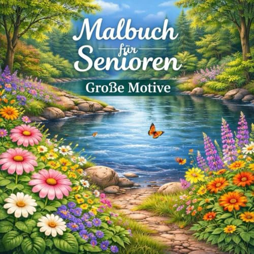 malbuch für senioren große motive / malbücher große motive