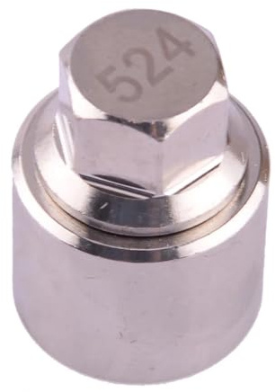 Radbolzen Radschraube Kompatibel Mit VW 1 Stück 524 Lugnut Socket Radsicherungsschrauben Mutter Schraubenentfernungsschlüssel Befestigungsschrauben