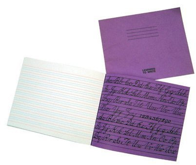 Silvine 5 libros de ejercicios escolares de escritura a mano