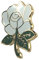 White English Rose England Flag Pin Badge