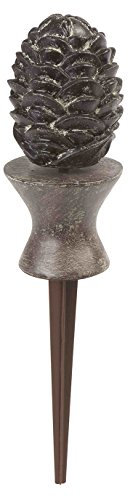Liberty Garden 615 Decorative Pine Cone Garden Hose Guide - Bronze