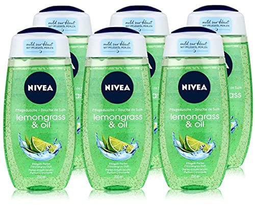 Nivea Soin de citronnelle & Oil douche, pack de 6 x 250 ml