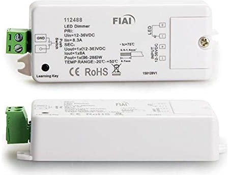 Sys-One Funk-und Push/Tast- Dimmer, 1-Kanal, 12-36V/DC