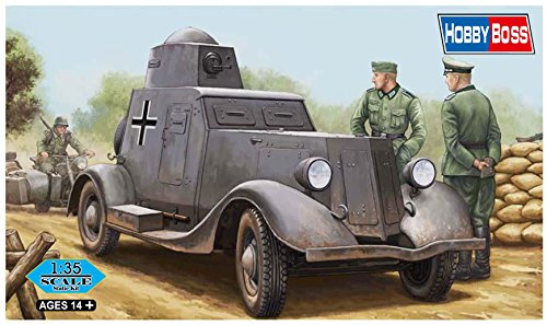 Hobbyboss 83884 Soviet Ba-20M Armored Car Plastic Model Kit, 1: 35 Scale