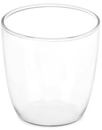 H&H Taormina Set Bicchieri, Borosilicato, 6 Unità, 22 cl