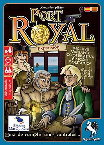 Port Royal Erweiterungszeit für eine spanische und katalanische MasQueOca Edition.