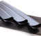 M-tec technology GmbH 50 Stück Klemmschienen für Sichtschutzstreifen - Sonderproduktion - anthrazit-schwarz