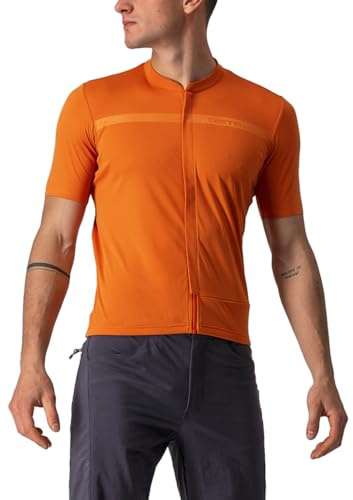 CASTELLI 4522006-318 Unlimited AR JRS Sweatshirt Men's Orangefarbener Rost M