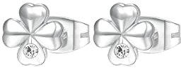 Brosway Ohrringe Frau mit Symbol Kleeblatt aus Edelstahl | Kollektion CHAKRA - BHKE042