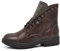 IF Fashion Stivaletti Stivali Invernali Scarpe da Donna Lacci Anfibi Strass IF163 Brown 38