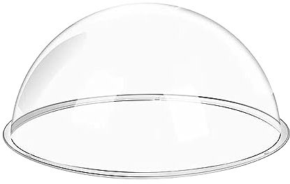 Folpus Capsula trasparente con copertura a cupola, letto in acrilico, nido di mobili di ricambio trasparente per lucernario fai da te, persico, struttura da, 35 cm