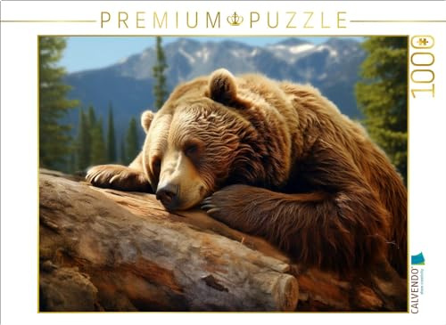 CALVENDO Puzzle EIN Motiv aus dem Kalender Wenn sie schlafen | 1000 Teile Lege-Größe 64 x 48 cm Foto-Puzzle für glückliche Stunden