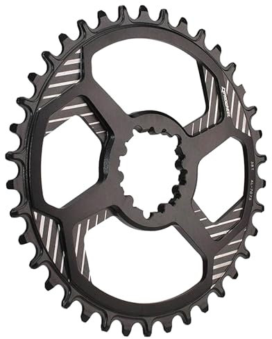 PROWHEEL Direct Mount Fahrrad-Kettenblatt, 28T/30T/32T 34T/36T/38T Boost, 0 mm, 3 mm versetzt, kaltgeschmiedetes, schmales breites Kettenblatt, kompatibel mit SRAM GXP XX1 X9 XO X01 NX XX GX X-Sync 2