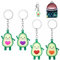 MFCGHXR 12 Paar-Schlüsselanhänger Avocado personalisierte Avocado-Schlüsselanhänger – originelle und personalisierte Geschenke – tolle Geschenke