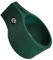 Collier de serrage pour clôture - En plastique - Vert - 60 mm