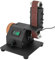 Mini Lijadora de Banda, Lijadora Eléctrica de 350W, 10 Piezas Lijadora de Banda Kit, Maquina Afilar Cuchillos Profesional para Moler Herramientas como Metal Madera Aluminio, 7.6x7.87x5.94in