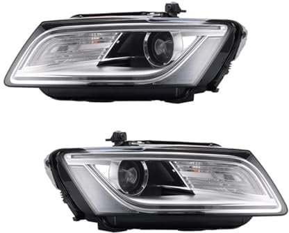 2 stücke upgrade Scheinwerfer Kompatibel for AUDI Q5 2013-2017 Front stoßstange scheinwerfer scheinwerfer kopf licht kopf lampe(2pcs set)