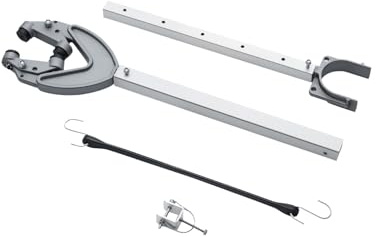 VEVOR Transom Saver, 24-36 in, Adjustable Boat Transom Saver with Heavy-Duty Head, Corrosion-Resistant Easy-to-Install Transom Savers for Less Than 100 HP Outboard Motor, Fit for Roller & Trailer