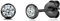 WOVEE 1 Paar 4mm Ohrstecker Schwarz Sterling Silber Ohrringe 925 Zirkonia Stecker