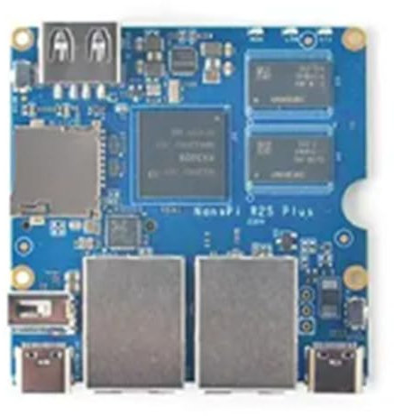 FYOBOT Mini Router NanoPi R2S Plus Rockchip RK3328 Doppia Porta Gigabit 1 GB RAM 32 GB EMMC(A)