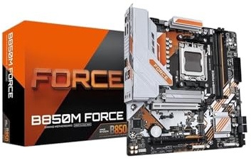 Scheda madre B850M Socket AM5 for CPU Ryzen serie 9000 8000 7000 Dual ATX DDR5 SATA3 M.2